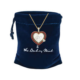 Birthstone&Diamond Heart Pendant 12465 0011 n giftpouch