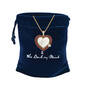 Birthstone&Diamond Heart Pendant 12465 0011 n giftpouch