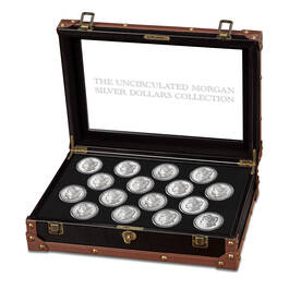 Uncirculated Morgan Silver Dollars 9719 0144 b display