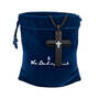 Black Ice Diamond Cross Pendant, Black Ice Cross Pendant 10174 0017 g gift pouch
