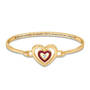 Daughter Birthstone and Diamond Bangle, Daughter Birthstone and Diamond Bangle 1821 0021 a 7 july