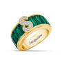 Personalized Birthstone & Diamond Initial Ring, Personalized Birthstone Diamond Initial Ring 11033 0016 e may