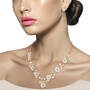 The Floral Majesty Necklace Earrings 11441 0012 m model