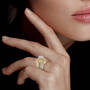 Swirls of Luxury Statement Ring, Swirls of Luxury Statement Ring 11385 0010 m model