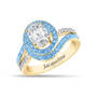 Swirling Elegance Birthstone Ring, Swirling Elegance Birthstone Ring 11950 0015 c march