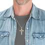 Birthstone Salvation Men's Pendant, Birthstone Salvation Mens Pendant 6007 001 8 17