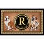 The Personalized Dog Accent Rug, The Dog Accent Rug 6859 0033 a Bulldog