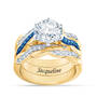 Birthstone Ring Set, I Still Do Birthstone Ring Set Sep 6740 0028 a main