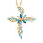 Heavens Radiance 3 Carat Cross Pendant 12581 0010 a main