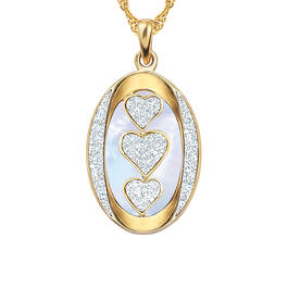I Love You Diamond Pendant 5238 0334 b front