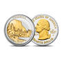 Platinum and Gold Land of the Free Quarters, Enhanced ABQ 11129 0011 b california
