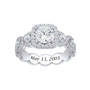 Our Love Is Forever Anniversary Ring, Our Love Is Forever Anniversary Ring 11436 0019 c straight