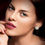 Love Knot Earrings, Perfectly Paired Love Knot Earrings 4922 0049 b model