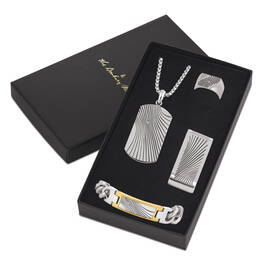 Steel Statement Four Piece Set 12533 0019 f gift box