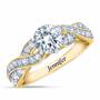 Birthstone Swirl Personalized Ring, Birthstone Swirl Personalized Ring 5361 001 0 4