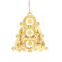 2024 Annual Gold Christmas Ornament, 2024 Annual Gold Christmas Ornament 11604 0031 b back