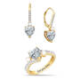 Birthstone Sweetheart Ring with FREE Matching Earrings, Birthstone Sweetheart Ring with FREE Matching Earrings 11763 0012 d april