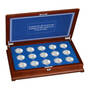 The Complete 20th Century American Silver Eagle Collection, 4673 Silver Eagles 20thC Complete 4673 0057 g open display