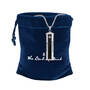 Son Diamond & Onyx Bar Pendant, Destined For Greatness Diamond and Onyx Son Pendant 6935 0015 g gift pouch