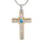 Birthstone Salvation Mens Pendant 6007 001 8 3