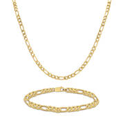 Chain of Distinction Classic Figaro Link with FREE Matching Bracelet 2852 0062 a main
