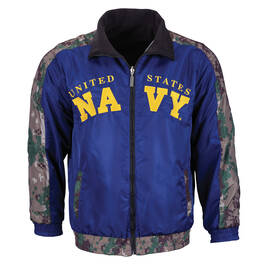 Personalized Reversible US Navy Bomber Jacket 5672 0055 b reverse