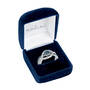 The Blue Wave Diamond Ring, The Blue Wave Diamond Ring 11067 0015 g gift box