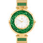 Floating Birthstones Watch, Womens Floating Birthstone Watch 10388 0019 e may