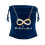 Michael OConnor Diamond Infinity Pendant 11142 1996 g giftpouch