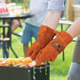 The Personalized Leather Grill Glove Set, Pers Grilling Gloves and Potholder Set 11623 0012 m room