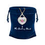 Love You Forever Daughter Heart Pendant, Love You Forever Daughter Heart Pendant 10546 0018 g gift pouch