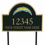 The NFL Personalized Address Plaque, The NFL Personalized Address Plaque 5463 0355 i chargers
