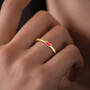 Dainty Birthstone Ring, Double My Dazzle Birthstone Ring Set 11572 0039 n model