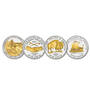 Westward Journey Nickels Collection Roll Set, Westward Journey Nickels Collection Roll Set 11051 0013 c 4coins