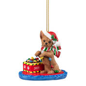 Dog Annual Ornament ChiTan 6428 1033 a main