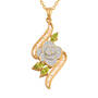 Personalized Diamond Rose Pendant with FREE Miracle Rose, Diamond Rose Pendant with Free Miracle Rose 10273 0033 b pendant