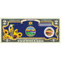 The State Bird & Flower Enhanced $2 Bill Collection, State Bird and Flower Enhanced $2 Bill Collection 11346 0026 a Kansas