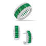 Birthstone Beauty Eternity Ring with FREE Matching Earrings, Birthstone Beauty Eternity Ring 12296 0016 e may