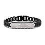 The Personalized Black Steel Set, The Personalized Black Steel Mens Set 12261 0017 e bracelet