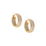 Dazzling Golden Hoops Five Earring Set, Dazzling Huggie Hoops Five Earring Set 11555 0014 e earing
