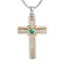 Birthstone Salvation Men's Pendant, Birthstone Salvation Mens Pendant 6007 001 8 5