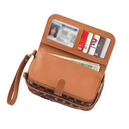 Designer Phone Bag with Detachable Wallet with FREE Sunglasses and Case 12364 0021 c walletopen