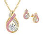 Birthstone Swirl Pendant with Free Matching Earrings 12210 0019 j october