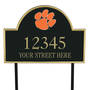 The College Personalized Address Plaque, The College Personalized Address Plaque 5716 0384 b Clemson