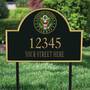 U.S. Army Personalized Address Plaque, US Army Address Plaque 5718 001 0 2