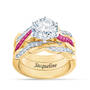 Birthstone Ring Set, I Still Do Birthstone Ring Set Oct 6740 0028 a main