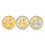 Platinum and Gold Enh Bicent Mint Mark Set 12147 0017 c quartercoins
