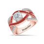 Birthstone Statement Ring, Birthstone Statement Ring 11176 0013 g july
