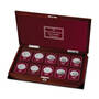 The King's Beasts Silver Bullion Collection, The Kings Beasts Silver Bullion Collection 10857 0011 g display