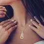 I Love You Diamond Teardrop Pendant, I Love You Diamond Teardrop Pendant 6919 0015 m model